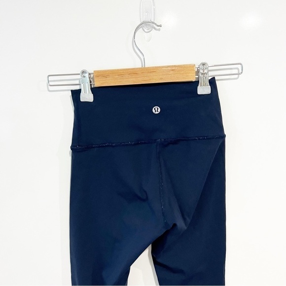 Lululemon Wunder Under Crop (Hi-Rise) *Full-On Luxtreme 21" - Picture 4 of 9